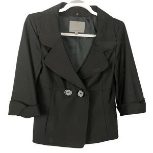 Classiques Entier Short Black Blazer Women’s Size Small‎